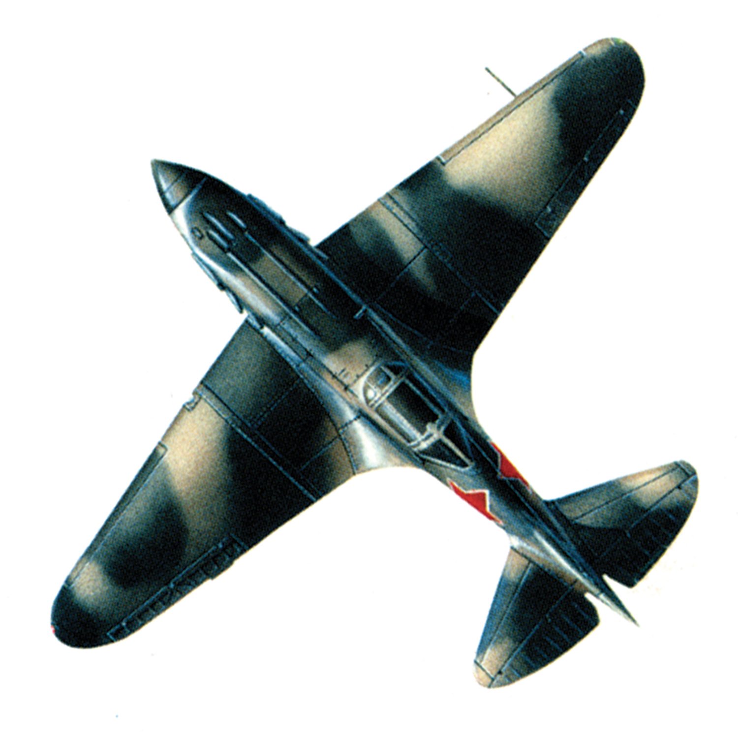 Модель для сборки Звезда Самолет Миг-3 - фото 3