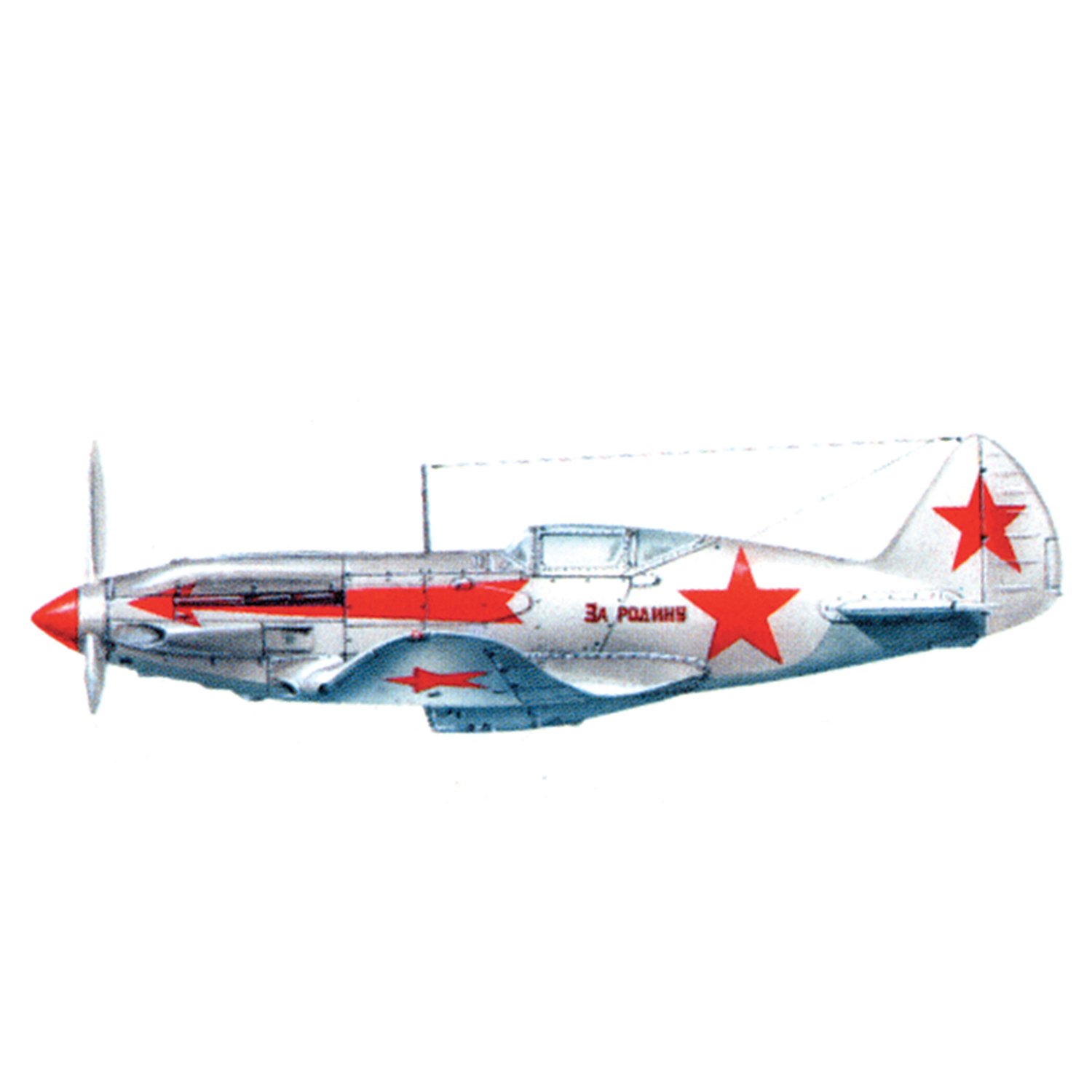 Модель для сборки Звезда Самолет Миг-3 - фото 5