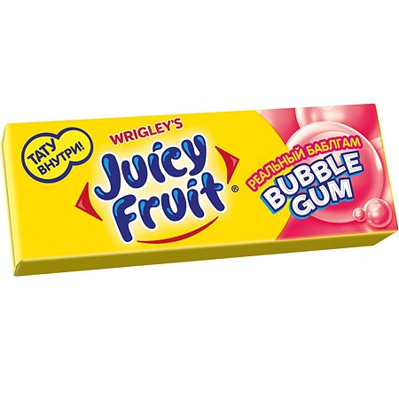 Резинка жевательная Juicy Fruit Real Babl-Gam 13г