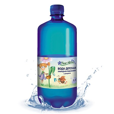 Вода питьевая Fleur Alpine 1л с 0месяцев