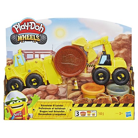 Набор Play-Doh Wheels Экскаватор E4294EU4 - фото 2