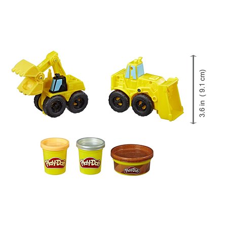 Набор Play-Doh Wheels Экскаватор E4294EU4 - фото 10