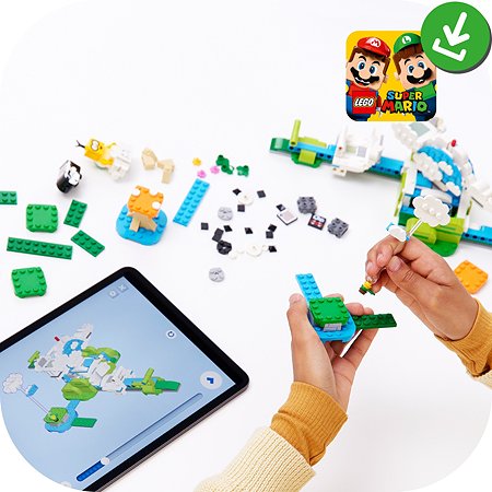 Конструктор LEGO Super Mario Небесный мир лакиту 71389 - фото 10