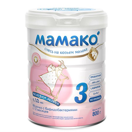 Напиток Мамако сухой козье молоко 800г с 12месяцев - фото 1