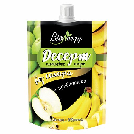 Консервы Bionergy Десерт яблоко-банан 140г