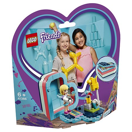 Конструктор LEGO Friends Летняя шкатулка-сердечко для Стефани 41386 - фото 2