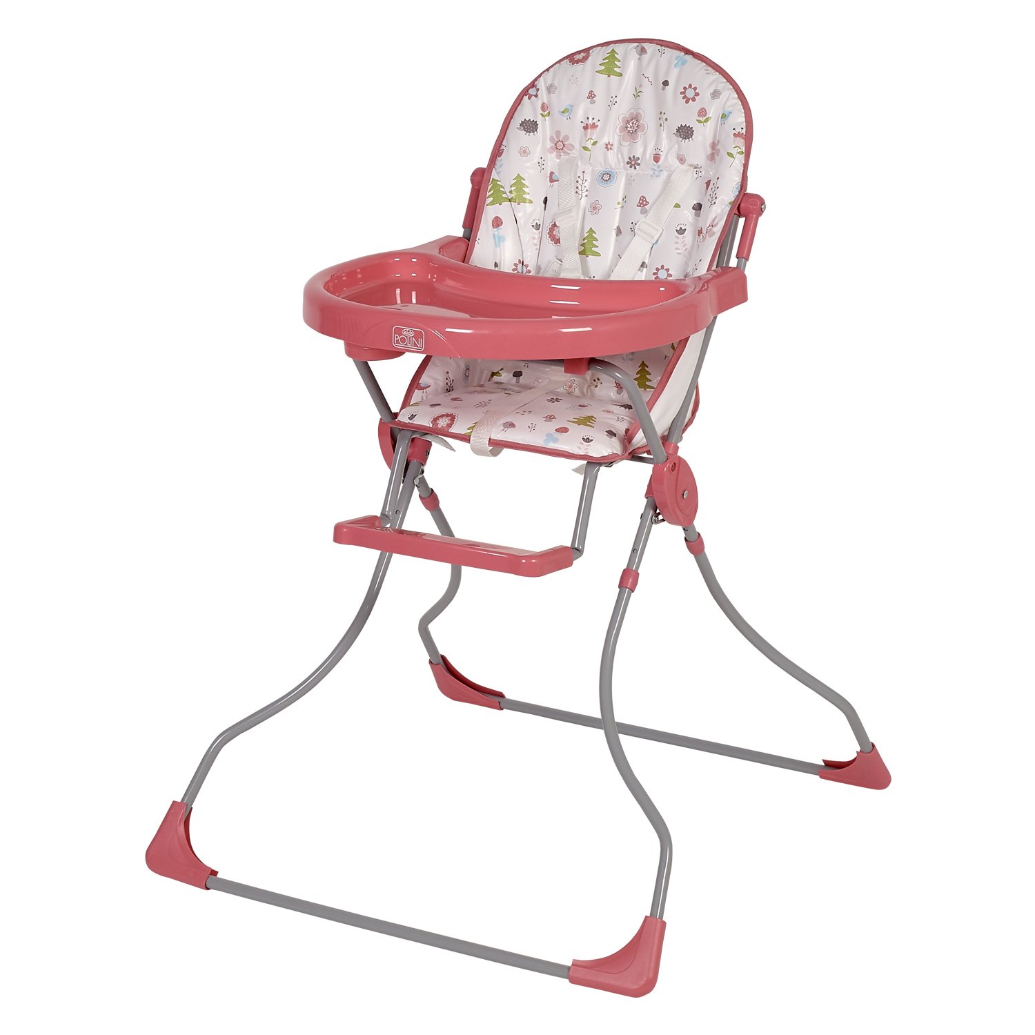 Стульчик для кормления polini kids mirum 590 розовый