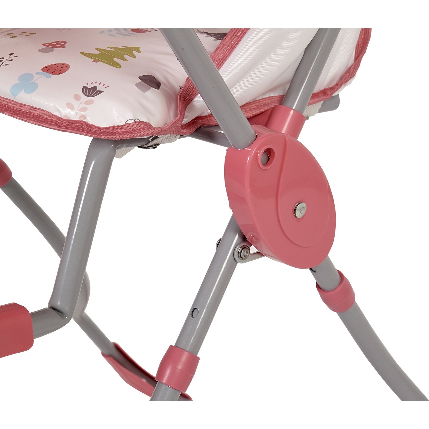 Стульчик для кормления polini kids mirum 590 розовый