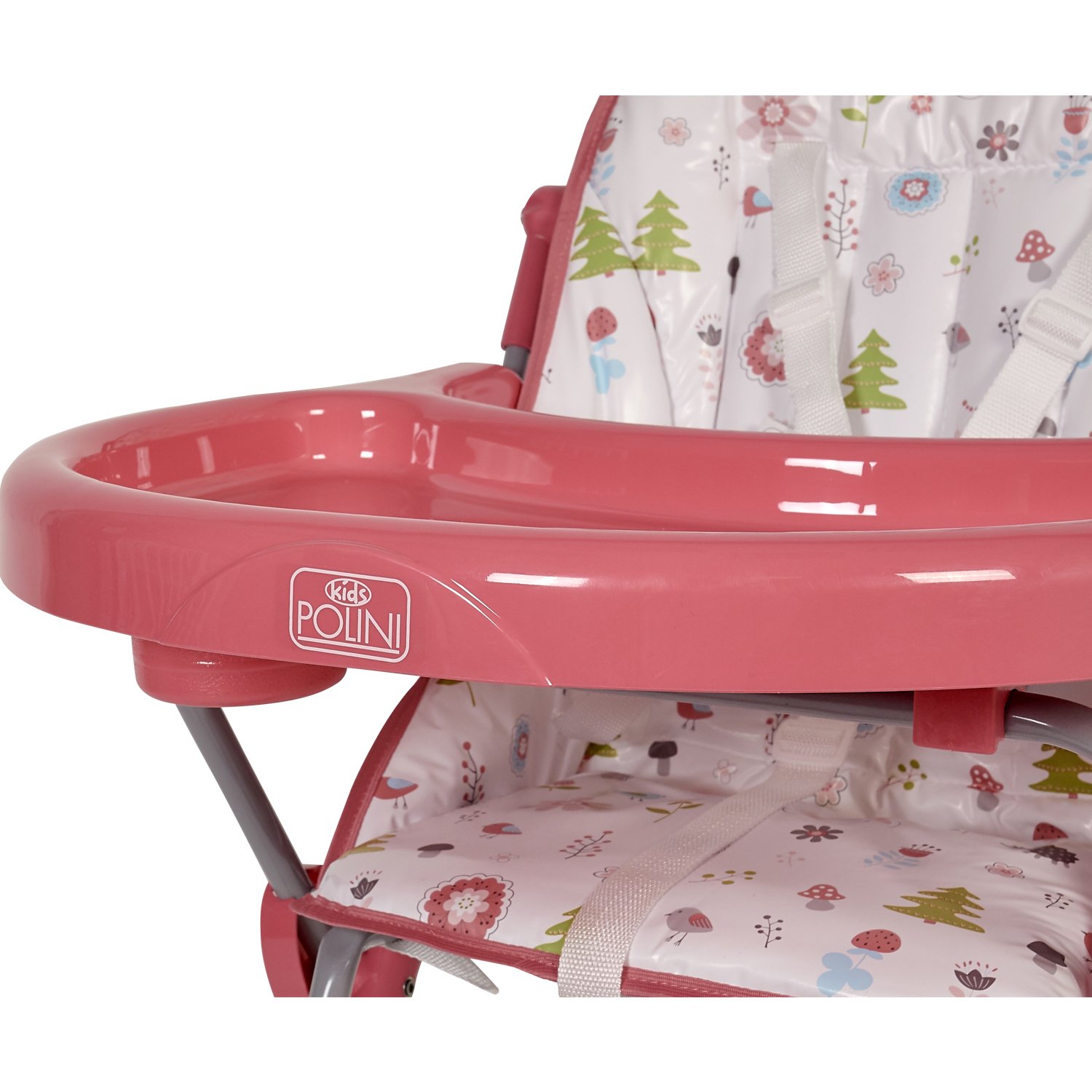 Стульчик для кормления polini kids mirum 590 розовый