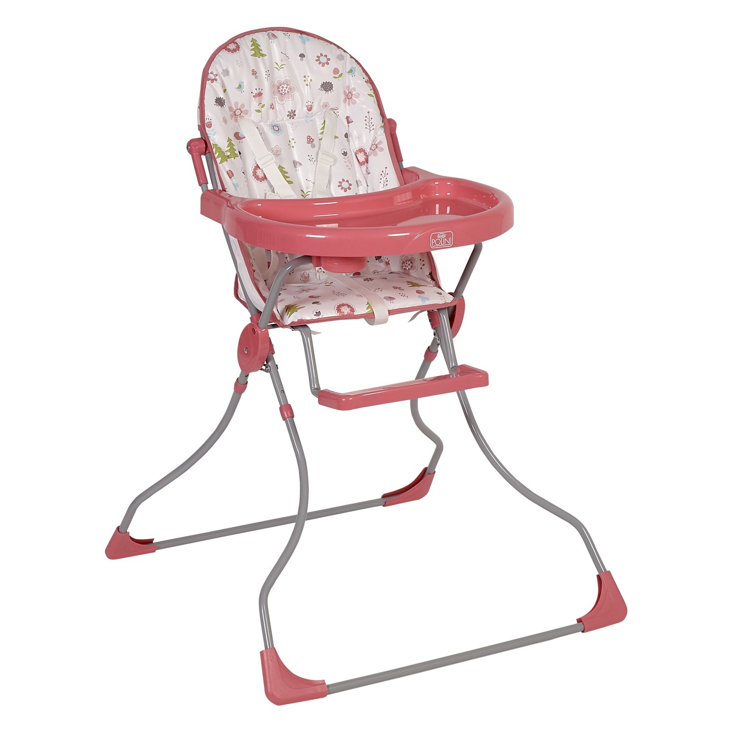 Стульчик для кормления polini kids mirum 590 розовый