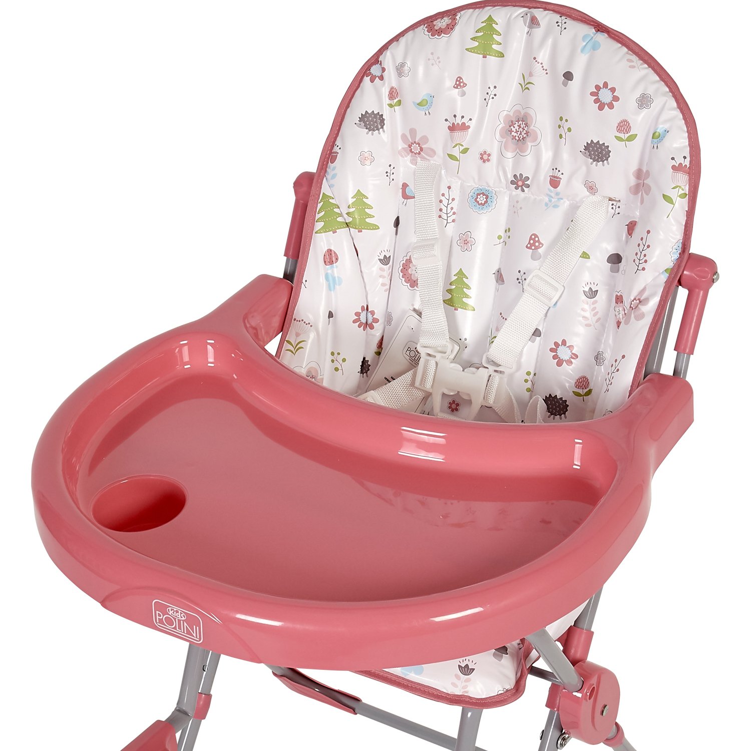 Стульчик для кормления polini kids mirum 590 розовый