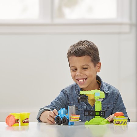 Набор Play-Doh Wheels Кран-погрузчик E5400EU4 - фото 12