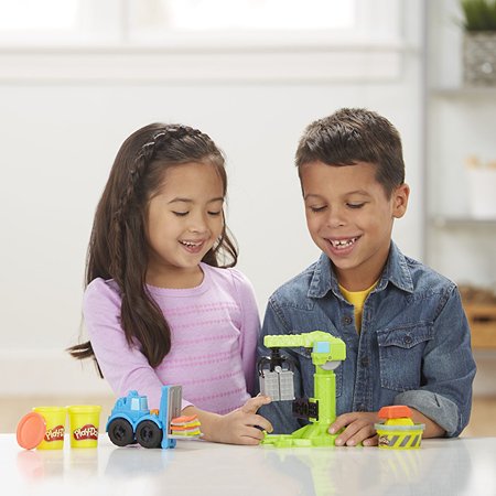 Набор Play-Doh Wheels Кран-погрузчик E5400EU4 - фото 13