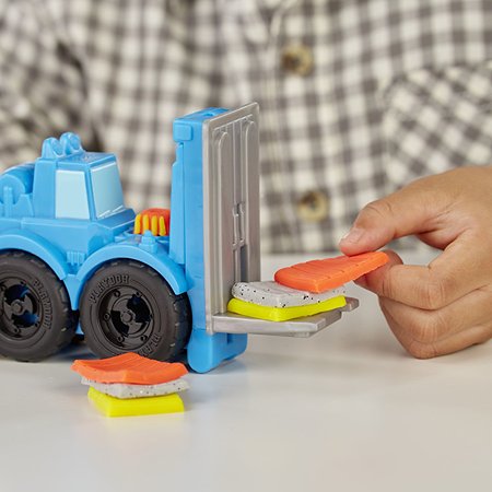 Набор Play-Doh Wheels Кран-погрузчик E5400EU4 - фото 10