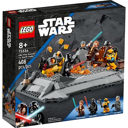 Конструктор LEGO Star Wars Obi-Wan Kenobi vs Darth Vader 75334