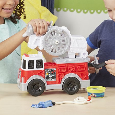 Набор игровой Play-Doh Wheels Масса для лепки Пожарная машина E6103EU4 - фото 8