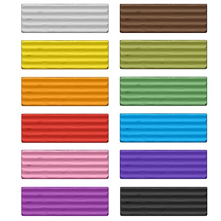Пластилин ArtBerry с алоэ вера 12цветов 180г 46784 - фото 4