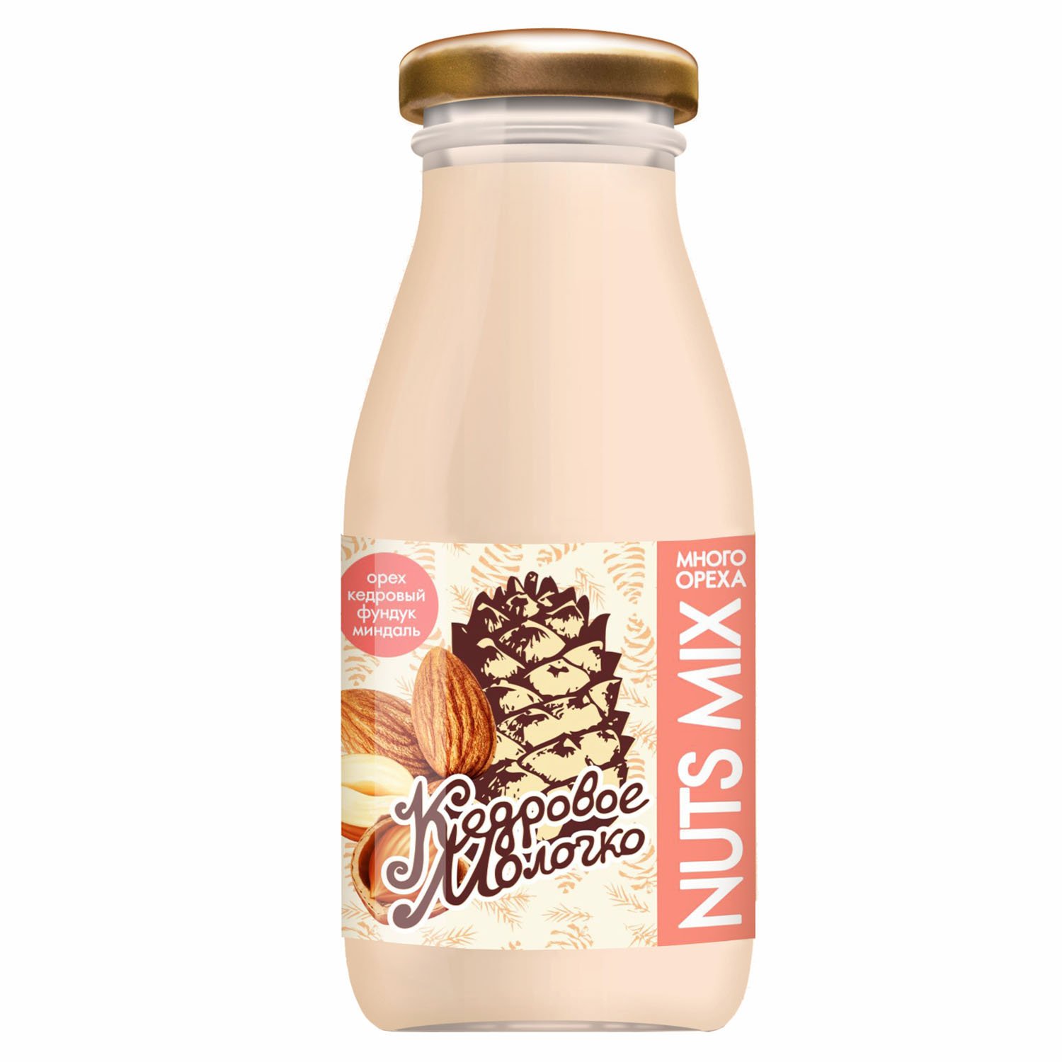 Напиток SAVA Кедровое молочко с фундуком и миндалем 200г - фото 1