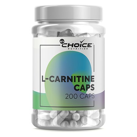 Специализированный пищевой продукт для питания спортсменов MyChoice Nutrition L-Carnitine Caps 200капсул