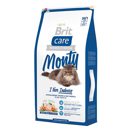 Корм сухой для кошек Brit Care 7кг для живущих в помещении