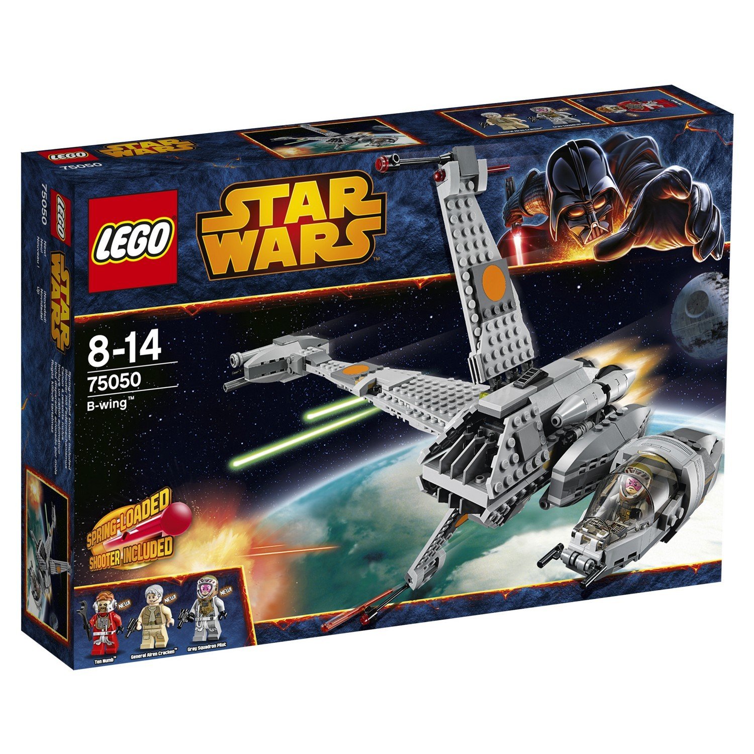 Конструктор LEGO Star Wars TM Истребитель B-Wing™ (75050) - фото 2