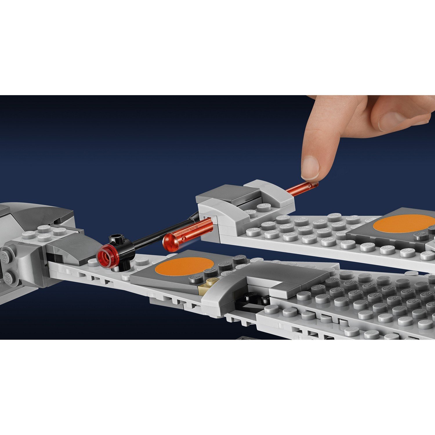 Конструктор LEGO Star Wars TM Истребитель B-Wing™ (75050) - фото 7