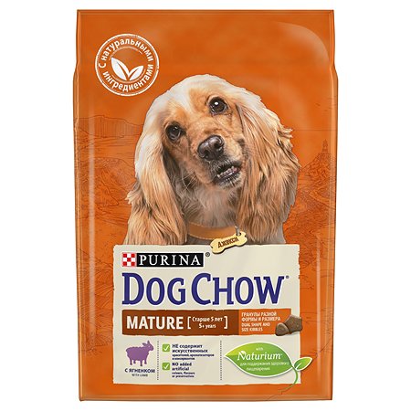 Корм для собак Dog Chow Mature с ягненком 2.5кг