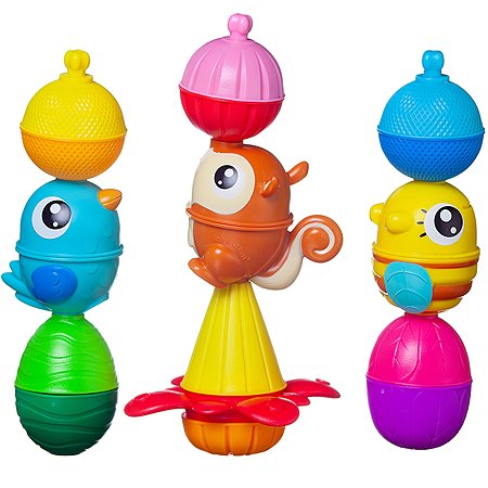 Развивающая игрушка LALABOOM Бусины-животные 25 предметов