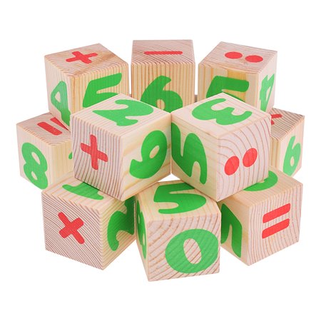 Кубики Томик Цифры 12 шт. 1111-3