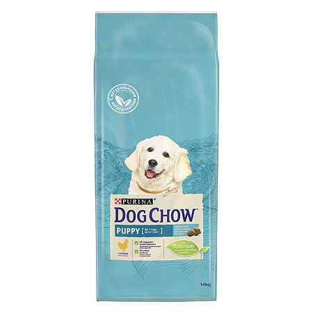 Корм для щенков Dog Chow с курицей 14кг