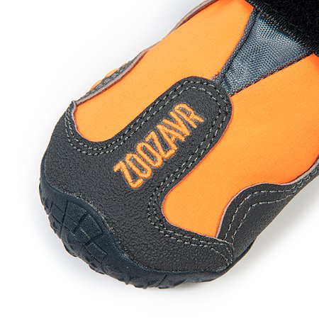 Ботинки для собак Zoozavr серые XS (4шт) - фото 4