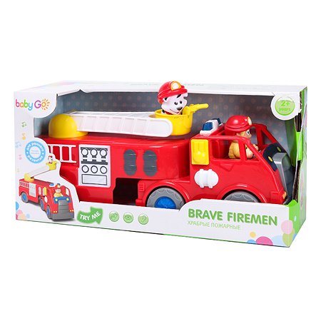 Игрушка интерактивная BabyGo Пожарная машина YS284939 - фото 2