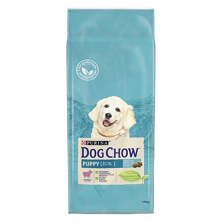 Корм для щенков Dog Chow с ягненком 14кг