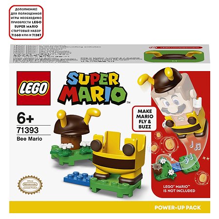 Конструктор LEGO Super Mario Марио-пчела 71393 - фото 2
