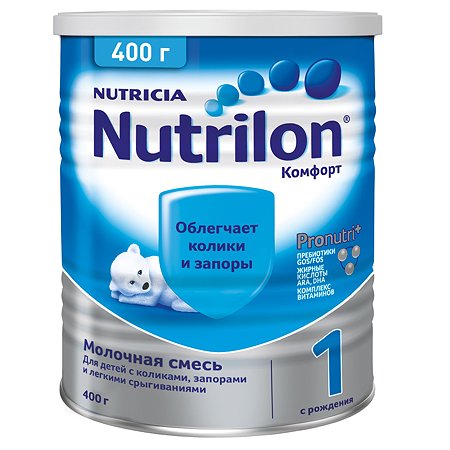 Смесь молочная Nutrilon Комфорт 1 400г с 0 месяцев - фото 1