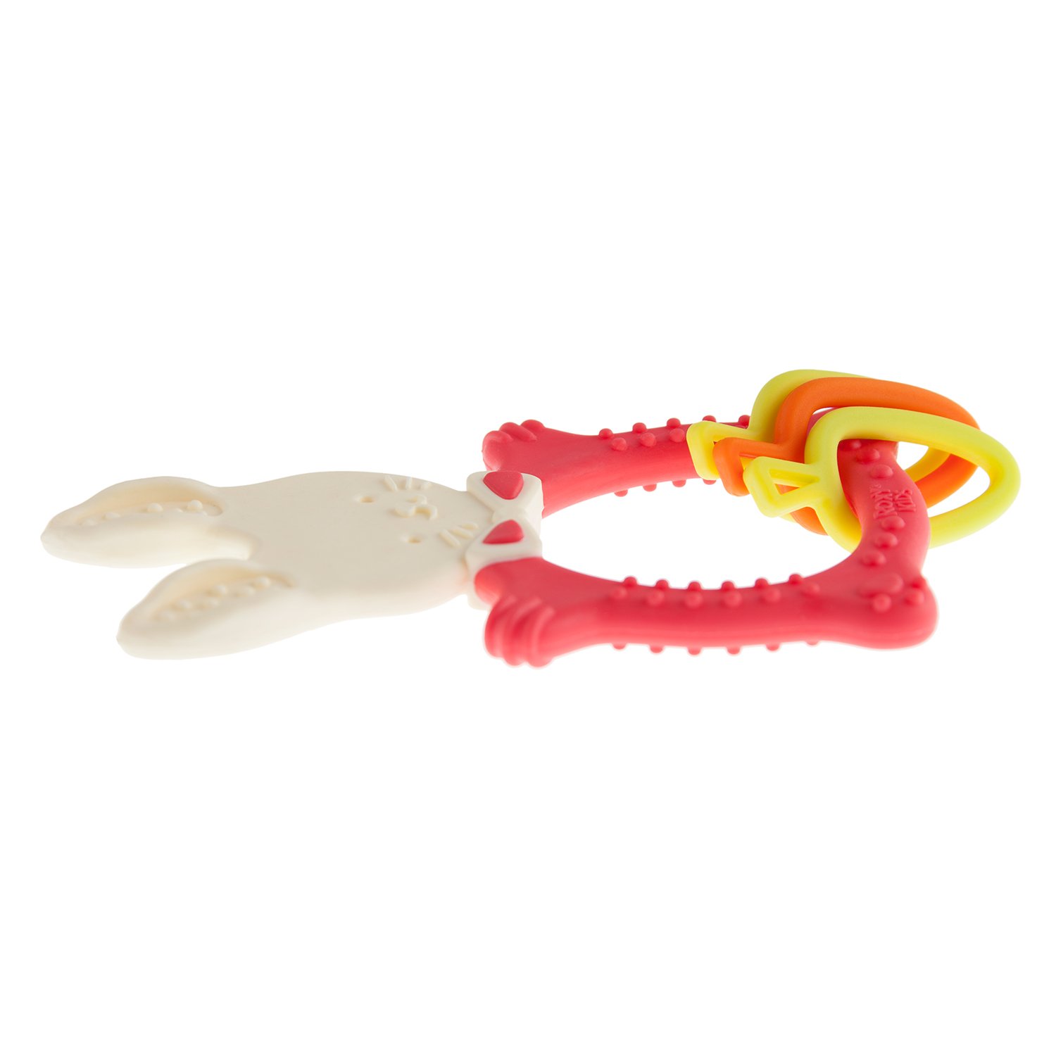 Прорезыватель для зубов ROXY-KIDS Bunny teether цвет коралловый - фото 7