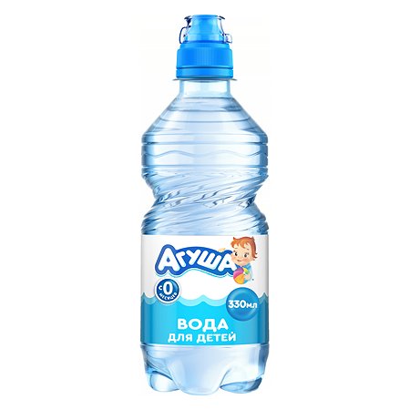 Вода питьевая Агуша 0.33л с 0месяцев