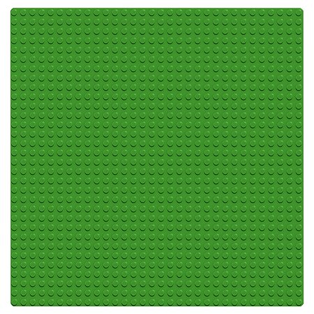 Конструктор LEGO Classic Строительная пластина зеленого цвета (10700) - фото 2