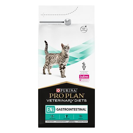 Корм для кошек и котят Purina Pro Plan Veterinary diets EN St/Ox Gastrointestinal для снижения кишечных расстройств 1.5кг