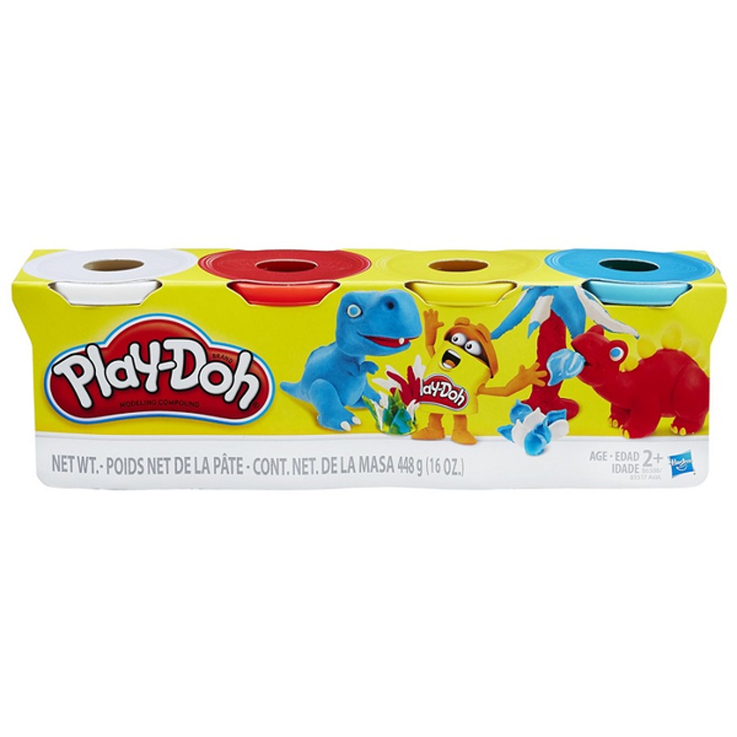 Пластилин Play-Doh 4цвета в ассортименте B5517EU4 - фото 2