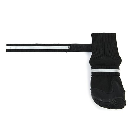 Ботинки для собак Zoozavr чёрные XL (4шт) - фото 4