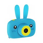 Детский цифровой фотоаппарат Uniglodis зайчик голубой