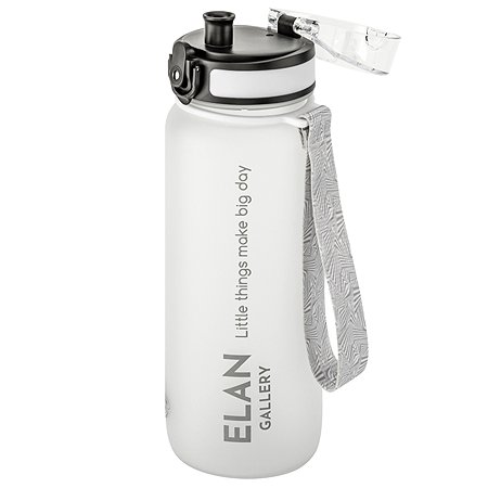 Бутылка для воды Elan Gallery 800 мл Style Matte белая - фото 5