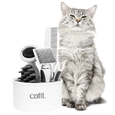 Инструменты для груминга и косметика для кошек