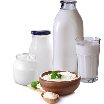 Молочные продукты без заменителя молочного жира