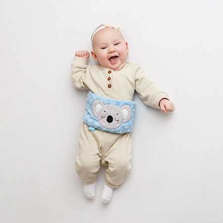 Игрушка Мякиши Пояс от колик с вишневыми косточками для новорожденных РазоГрелка Коала - фото 2