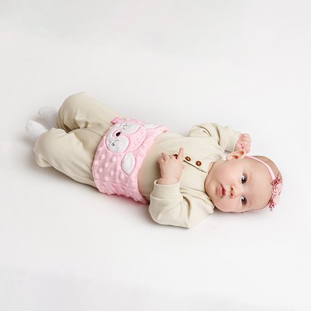 Игрушка Мякиши Пояс от колик с вишневыми косточками для новорожденных РазоГрелка Оленёнок - фото 8