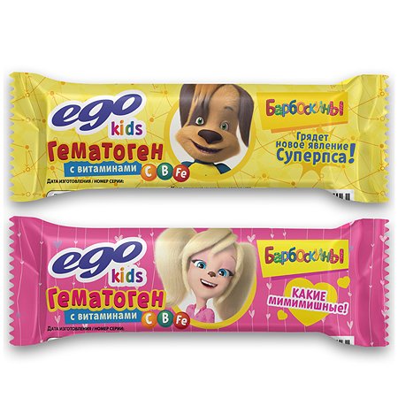 Гематоген Ego Kids детский с витаминами 35г в ассортименте