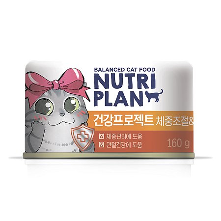Корм для кошек Nutri Plan тунец диета и суставы в собственном соку 160г