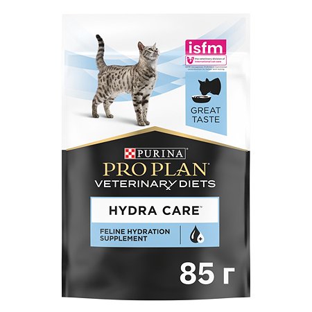 Корм для кошек Purina Pro Plan Veterinary diets Hydra Care для увеличения потребления воды 85г